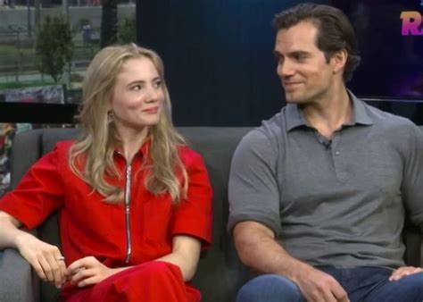 freya allan and henry cavill relationship